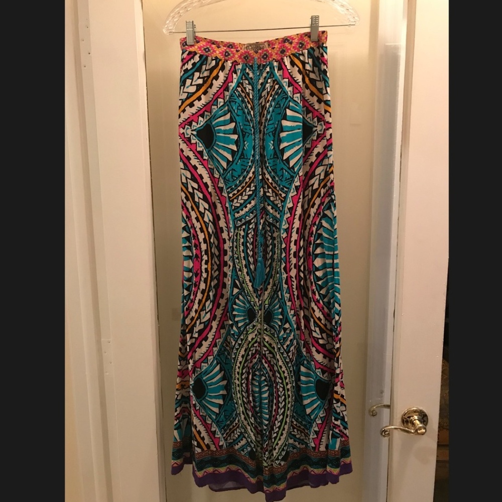 Flying Tomato Colorful Print Pants
